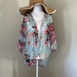 High low Blouse/cover up